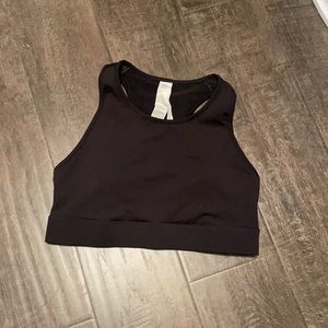 Fabletics Sports Bra Black Large